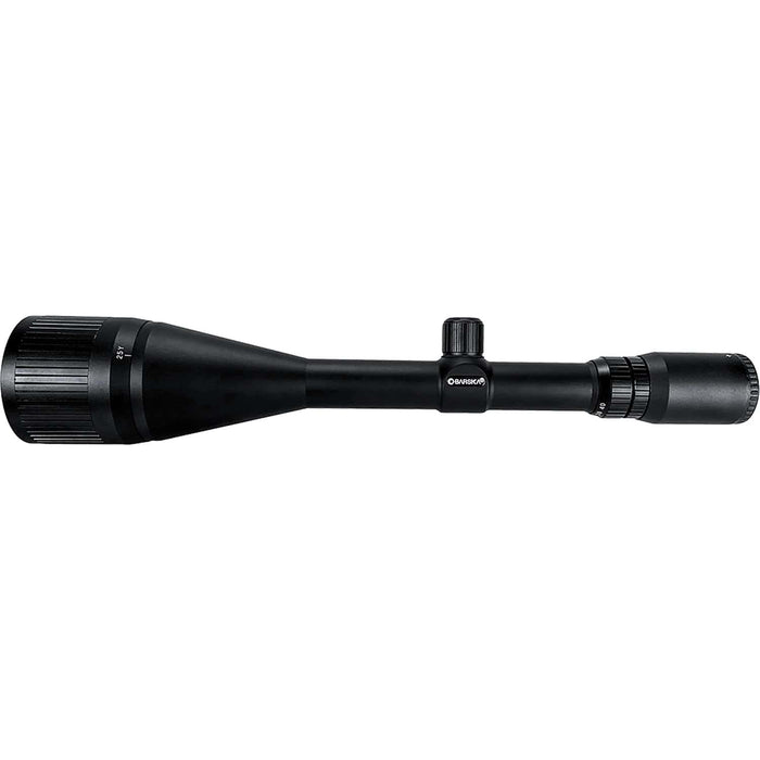 Barska 10-40x60mm AO Varmint Trace MOA V2 Rifle Scope Trace MOA Left Side Profile of Body