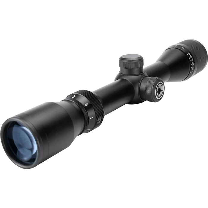 Barska 2-7x32mm AO Airgun Reverse Recoil Rifle Scope with Mil-Dot Reticle Body