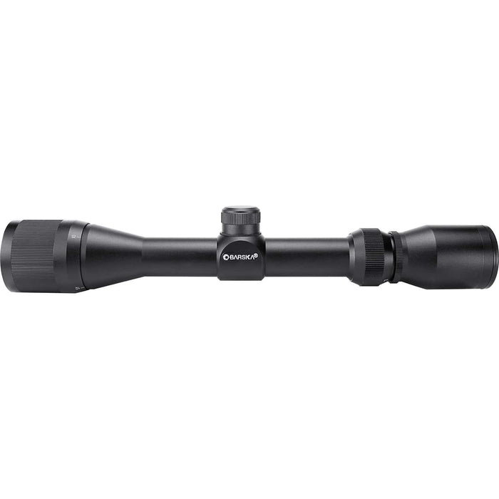 Barska 2-7x32mm AO Airgun Reverse Recoil Rifle Scope with Mil-Dot Reticle Left Side Profile of Body