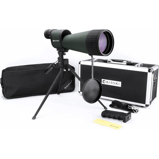 Barska 25-125x88mm WP Benchmark Spotting Scope Package Inclusion