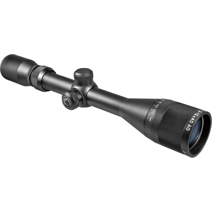 Barska 3-12x40mm AO Airgun Reverse Recoil Rifle Scope with Mil-Dot Reticle