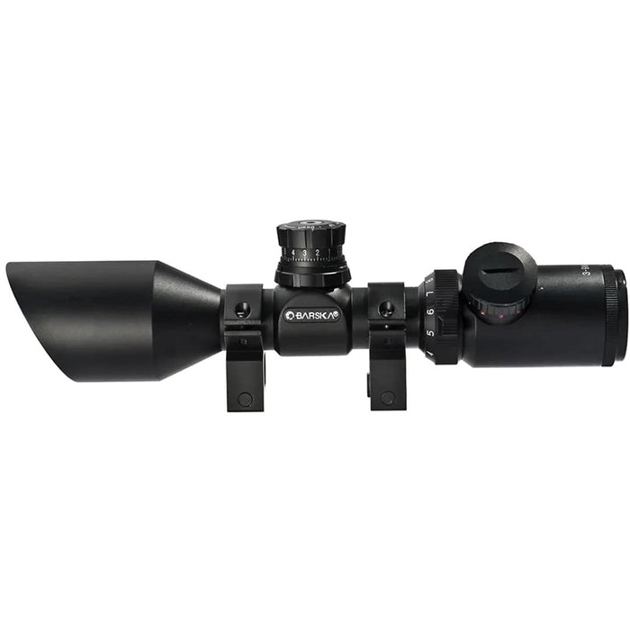 Barska 3-9x42mm IR 2nd Generation Compact Rifle Scope Left Side Profile of Body