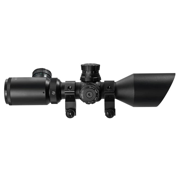 Barska 3-9x42mm IR 2nd Generation Compact Rifle Scope Right Side Profile of Body