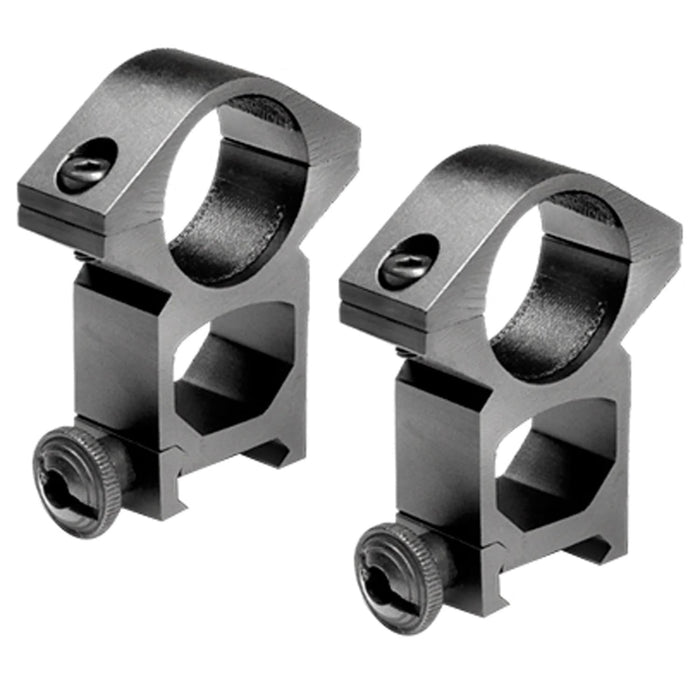 Barska 3-9x42mm IR B.D.C. Contour Compact External Range Drum Rifle Scope Mounting Rings