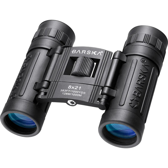 Barska 8x21mm Lucid View Compact Binoculars, 1st Gen - AB10108
