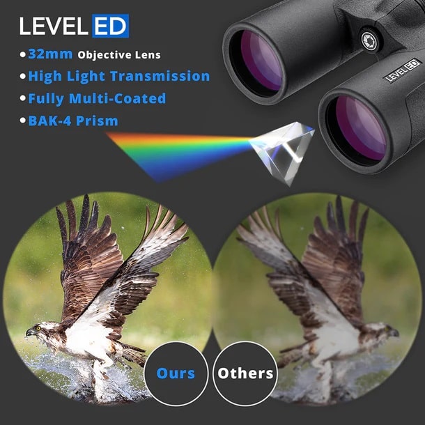 Barska 8x32mm WP Level ED Binoculars Level ED