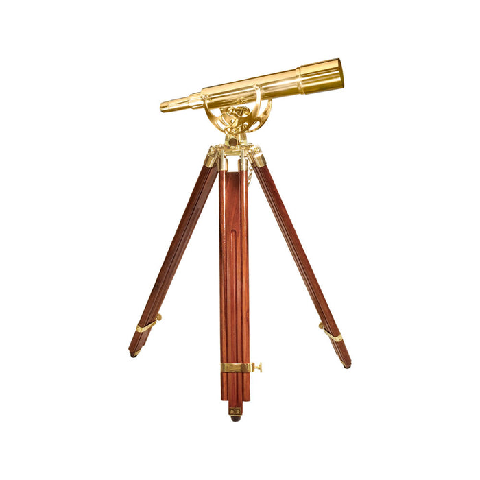 Barska 20-60x60mm Anchormaster Classic Brass Spyscope w/ Mahogany Tripod