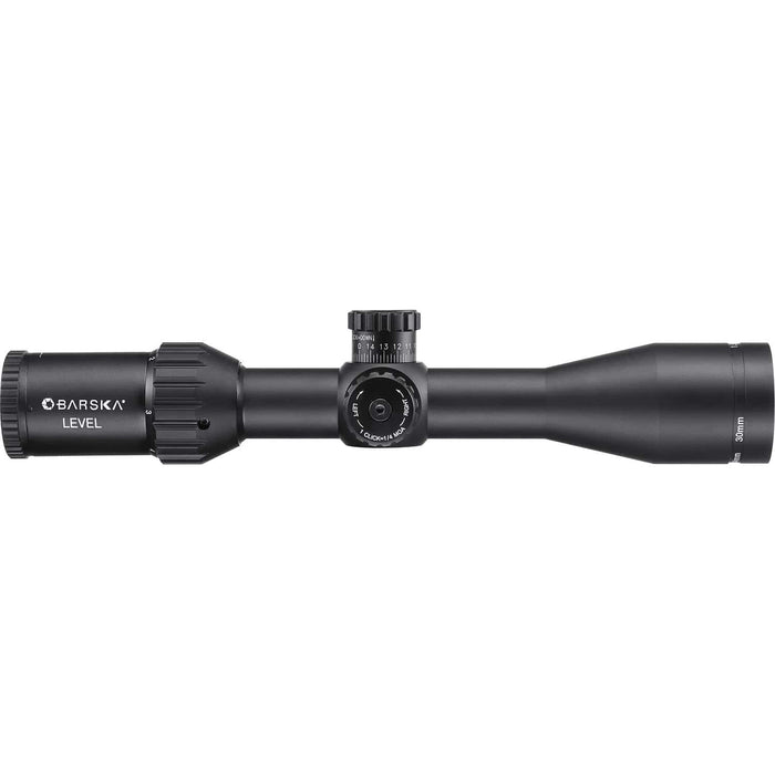 Barska Level 1.5-6x44mm IR MOA Rifle Scope Right Side Profile of Body