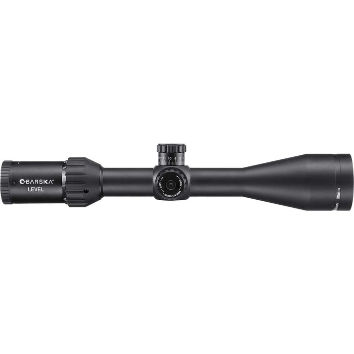 Barska Level 4-16x50mm IR MOA Rifle Scope Right Side Profile of Body