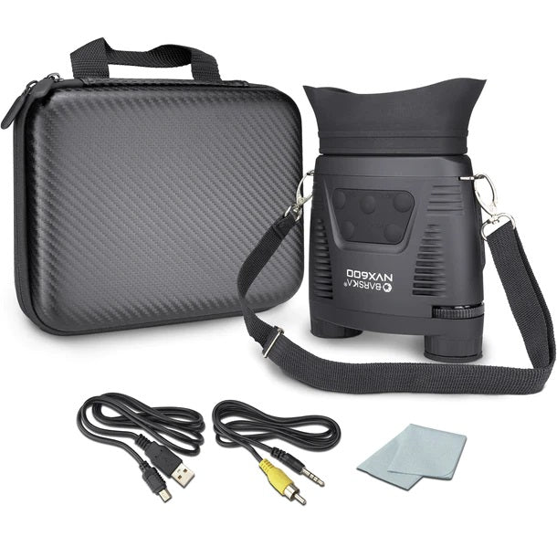 Barska Night Vision NVX600 Infrared Digital Binocular Package Inclusion