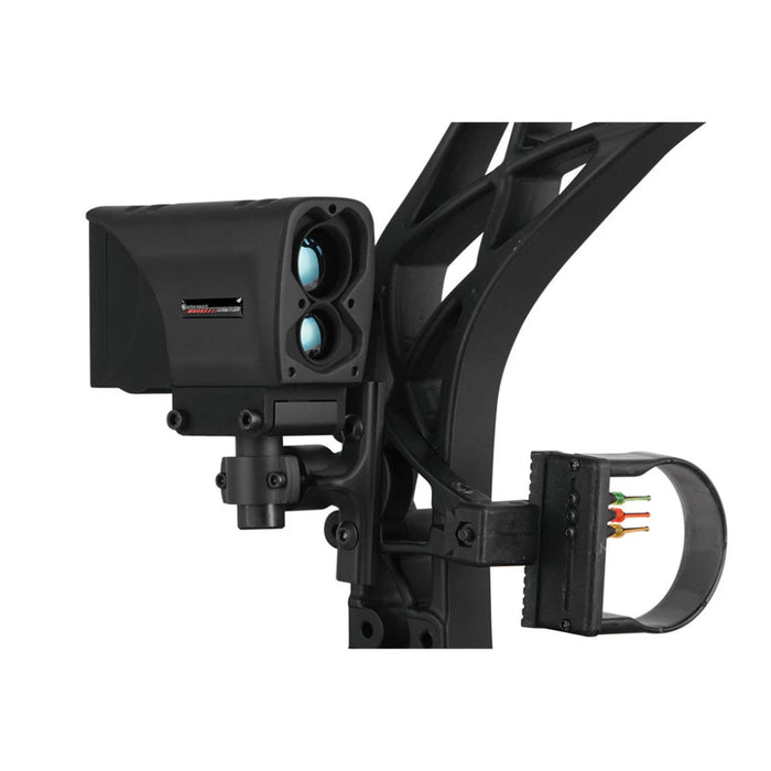 Bresser Ambition Archery Laser Rangefinder Mount on a Bow