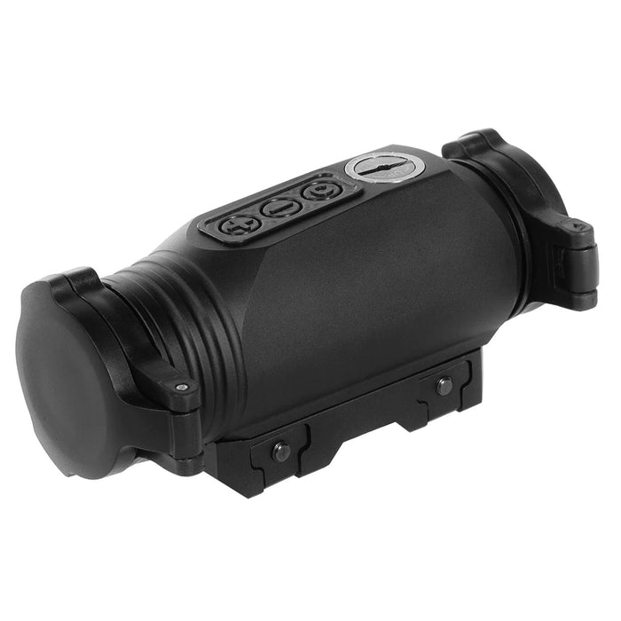 Bresser OMNI-5 Red/Green Low Profile Sight Left Side Profile of Body