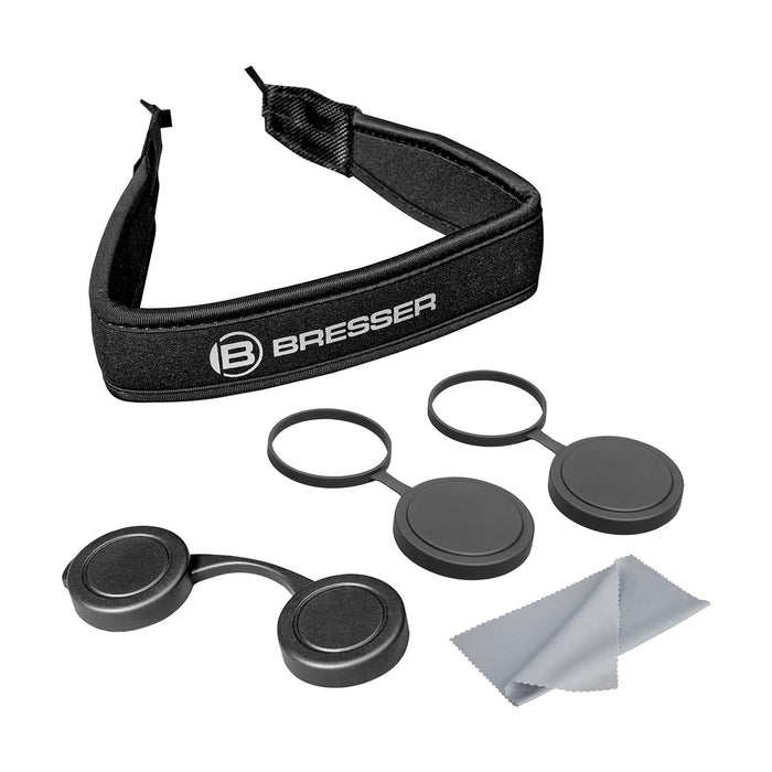 Bresser Pirsch 8x26mm Binoculars Package Inclusions