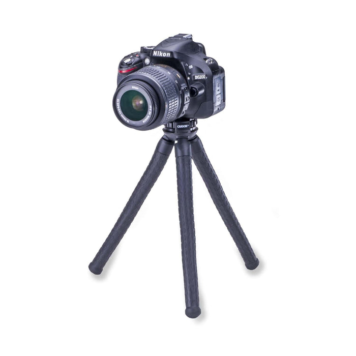Carson BoaPod™ Travel Tripod Camera Mounted
