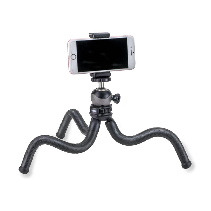 Carson BoaPod™ Travel Tripod Flexible Legs with Smartphone