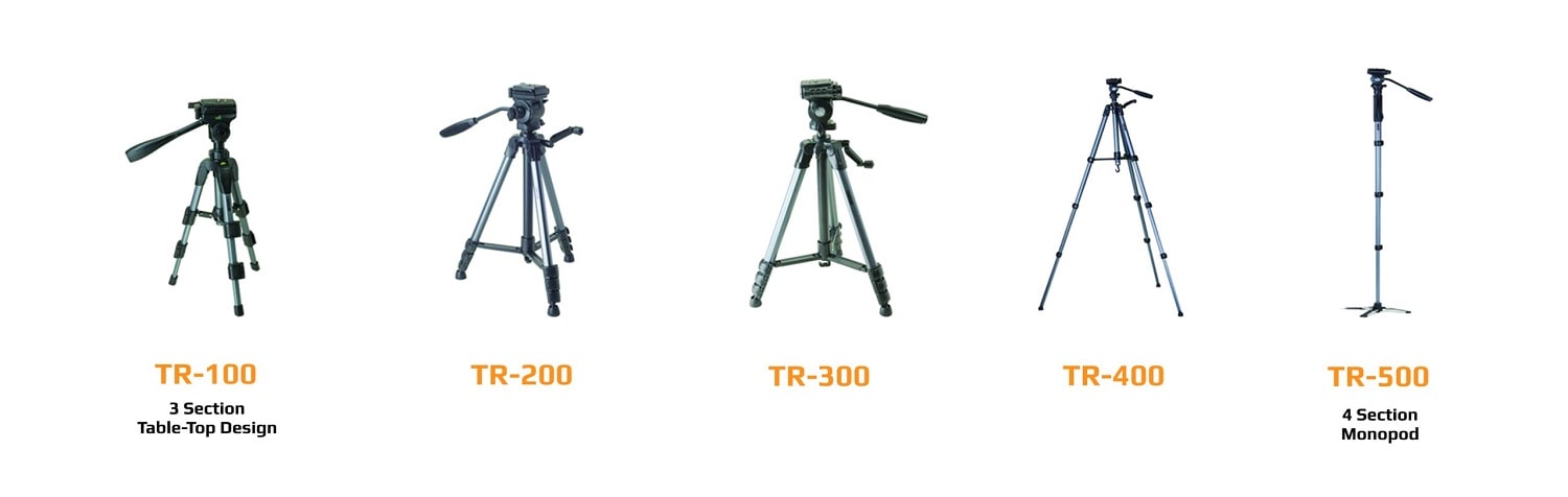 Carson The Rock™ Series 20.8-Inches Tripod TR Series