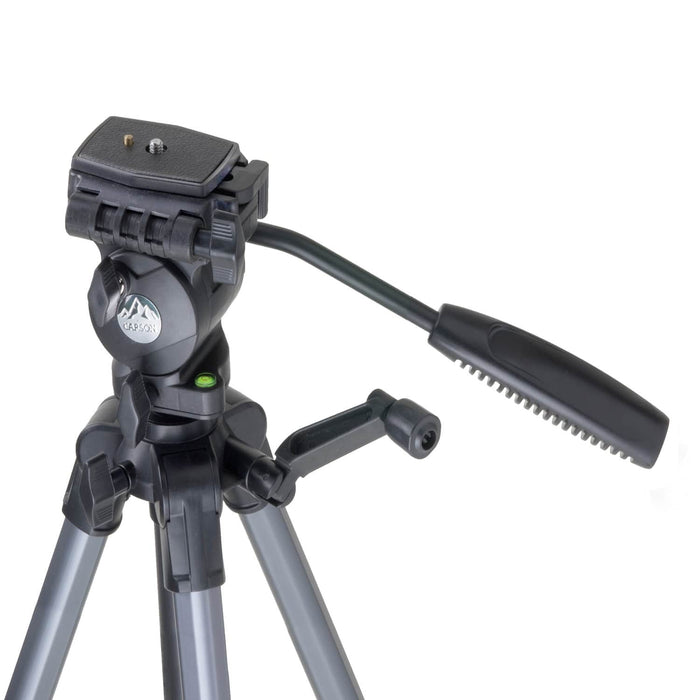 Carson The Rock™ Series 57.6-Inches Tripod 3-Way Fluid Panhead