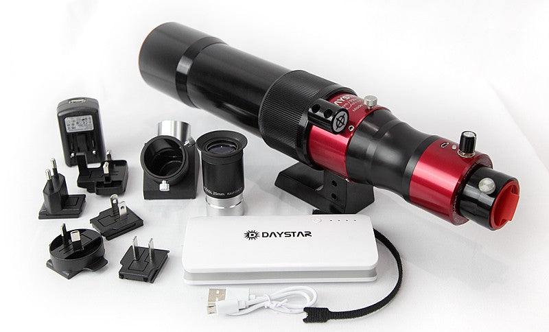 DayStar Solar Scout 60mm-DS H-Alpha Dedicated Solar Telescope Bundle