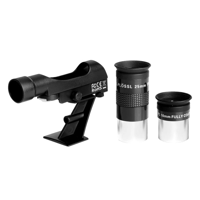 Explore Scientific 114mm Newtonian Reflector Telescope with Equatorial Mount - Finderscope and Eyepieces
