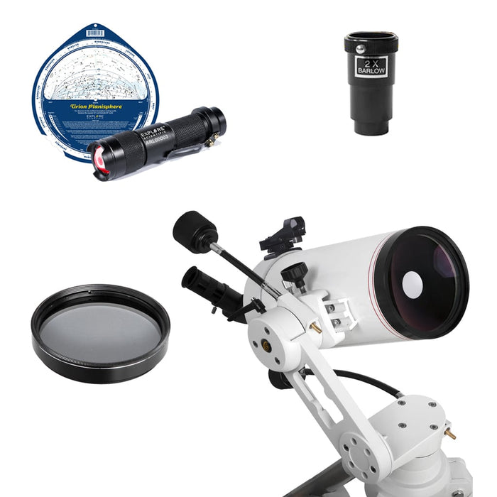 Explore Scientific FirstLight 127mm Mak-Cassegrain - Ultimate Bundle Package - w/ Twilight I Mount & Bonus Accessories