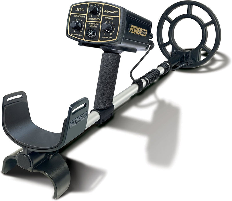 Fisher 1280-X Underwater Metal Detector with 8-Inch Search Coil