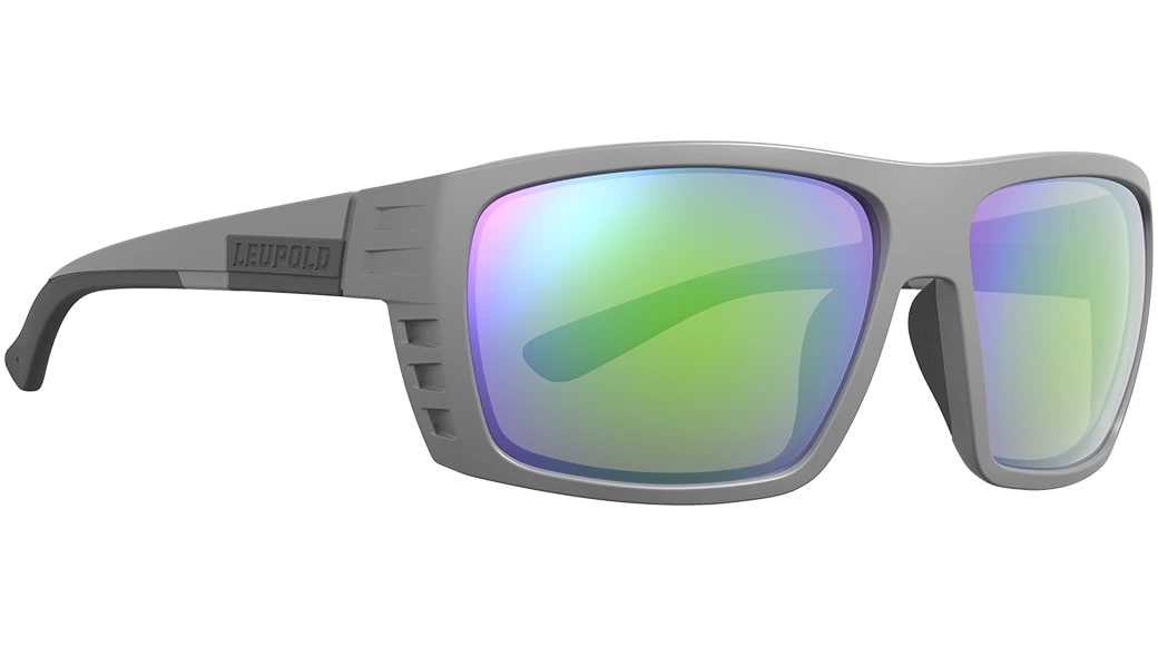Leupold Payload - Matte Gray, Emerald Mirror Eyewear Body Side Profile Right