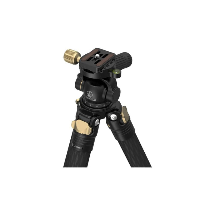 Leupold Tripod Pan Head Body Top Profile with Tripod
