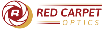 Red Carpet Optics Logo - 350x100px