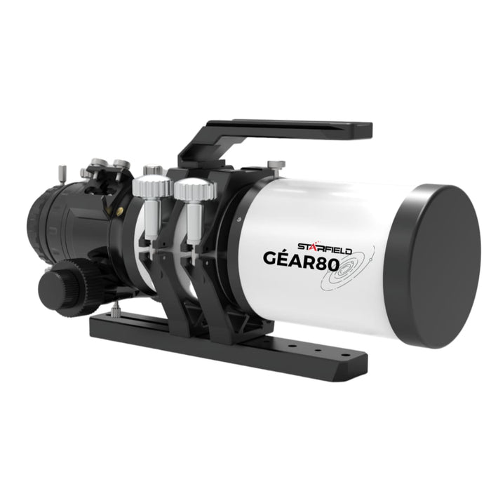Starfield Gear Series 80mm F/6 APO ED Triplet Telescope with Reducer - G80-06EDT