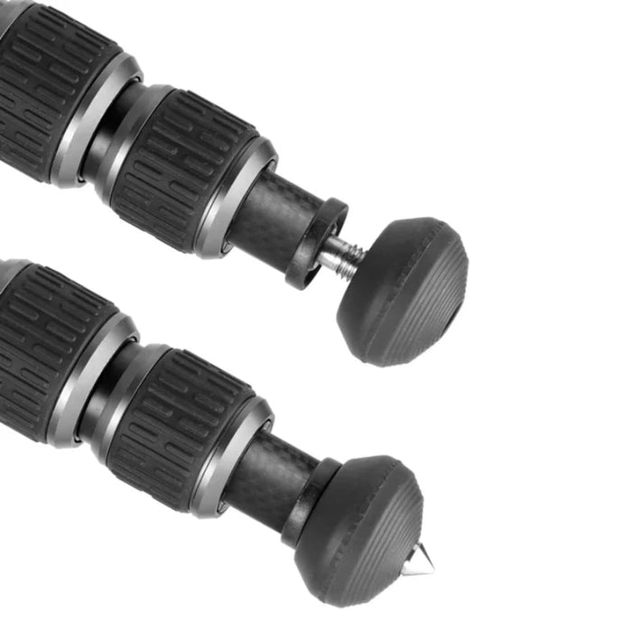 Vanguard VEO 5 264CV14 Carbon Fiber Tripod Rubber Feet Built In Spike