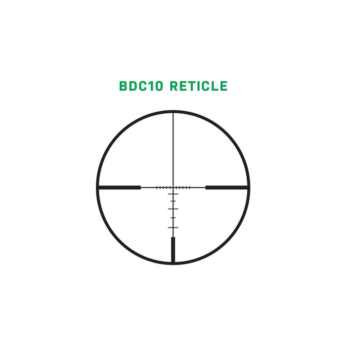 Vixen 2.5-15x50mm Riflescope - 30mm Tube BCD10 Reticle Variant