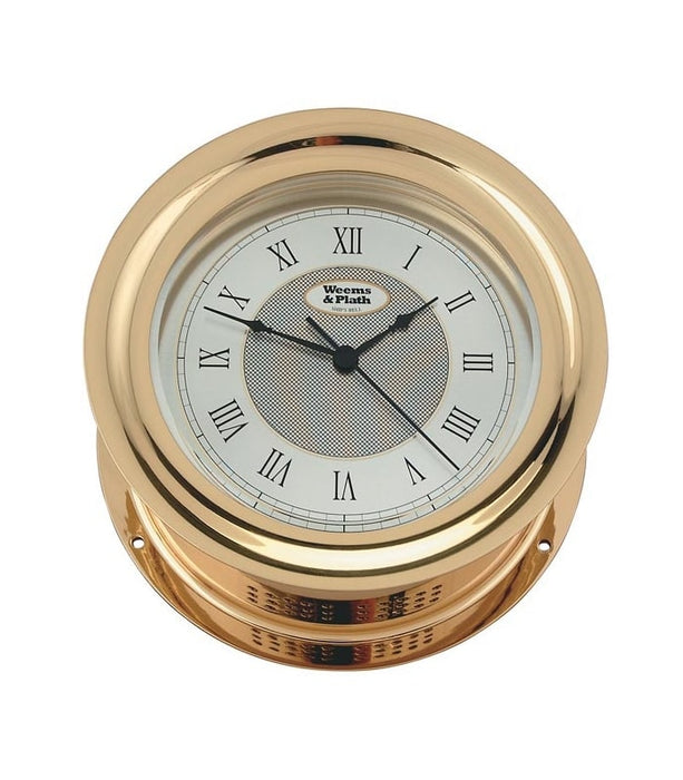 Weems & Plath Anniversary Quartz Ship's Bell Clock