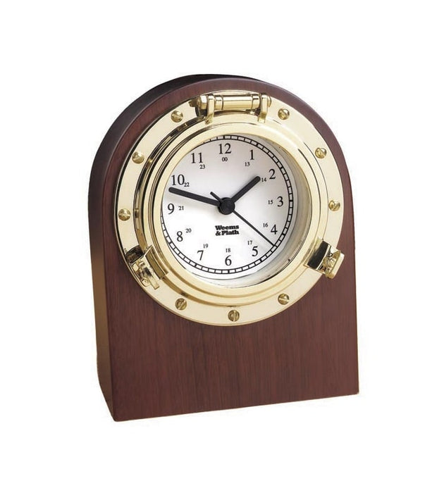 Weems & Plath Porthole Desk Clock