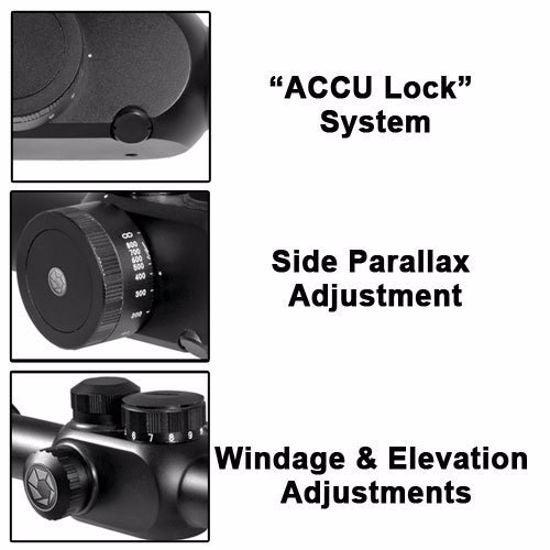 Barska 6-20x50 IR Tactical Scope w/ First Focal Plane Mill-Dot Reticle