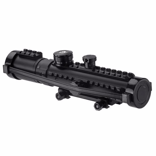 Barska 1-3x30mm IR Electro Sight Multi-Rail Tactical Rifle Scope B