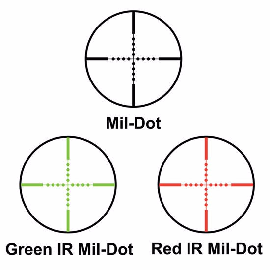 Barska 4-16x 40mm AO IR Blackhawk Rifle Scope