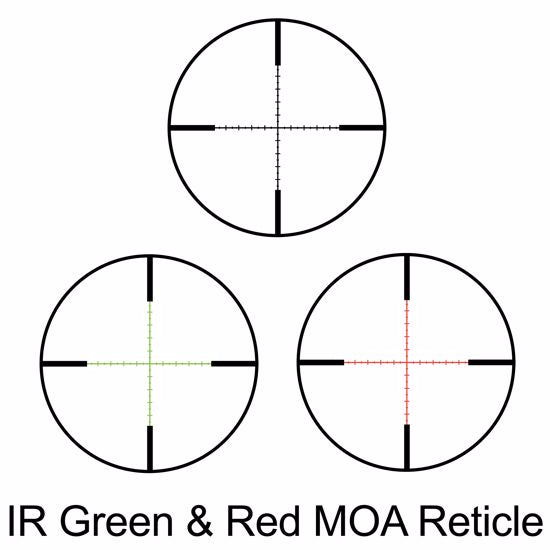 Barska 6-24x 56mm LEVEL Rifle Scope IR MOA Reticle