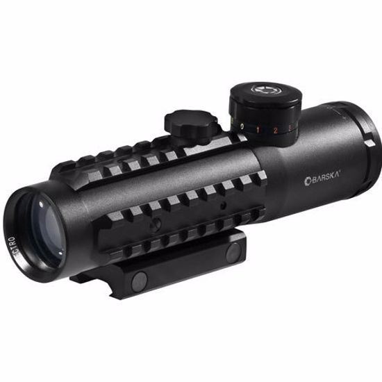 Barska 4x30mm IR Electro Sight Multi-Rail Tactical Rifle Scope B
