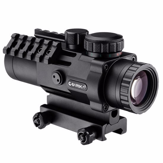 Barska 3x32mm IR AR-X Prism Rifle Scope w/ Mounting Rails