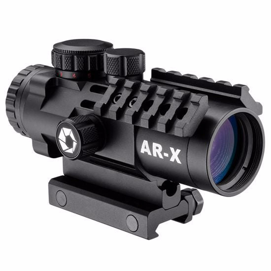 Barska 3x32mm IR AR-X Prism Rifle Scope w/ Mounting Rails