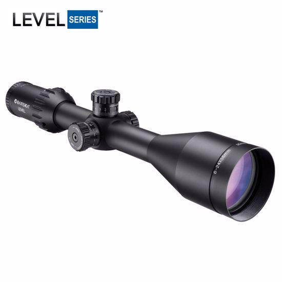 Barska 6-24x 56mm LEVEL Rifle Scope IR MOA Reticle
