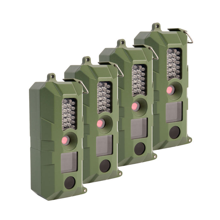 Bresser 5 Megapixel Trail Camera - 4 Pack