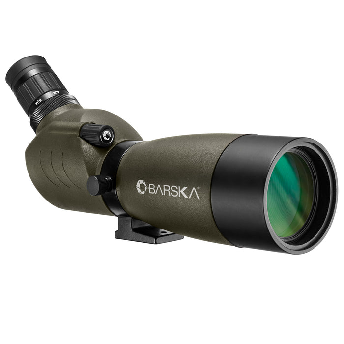 Barska 20-60x60mm WP Blackhawk Angled Spotting Scope in Green