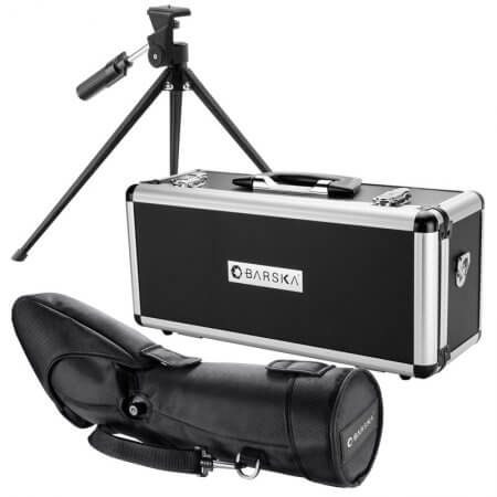 Barska 20-60x65mm WP Level Angled Spotting Scope Package Inclusion
