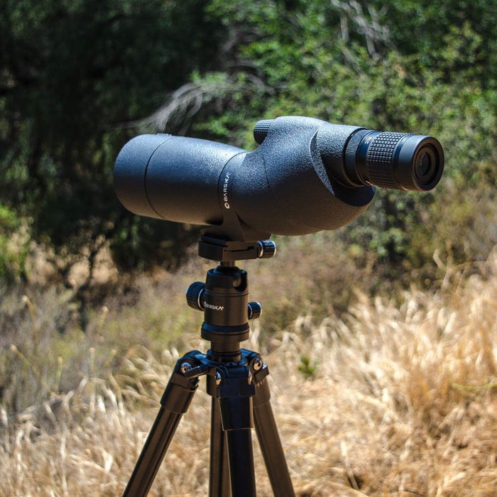 Barska 20-60x65mm WP Level Straight Spotting Scope Outdoors Rear Profile