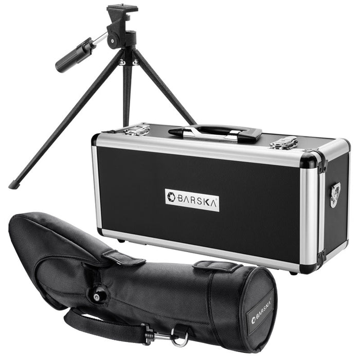 Barska 20-60x80mm WP Level Angled Spotting Scope Package Inclusion
