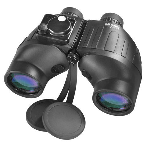 Barska 7x50mm WP Battalion Range Finding Reticle with Compass Binoculars