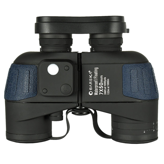 Barska 7x50mm WP Deep Sea Floating Range Finding Reticle Binoculars Body Standing Straight