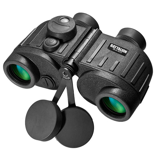 Barska 8x30mm WP Battalion Range Finding Reticle Illuminated Compass Binoculars