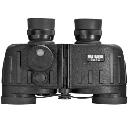 Barska 8x30mm WP Battalion Range Finding Reticle Illuminated Compass Binoculars Body